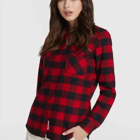Woolrich Pemberton Buffalo Plaid Flannel Shirt Small - Picture 1 of 7